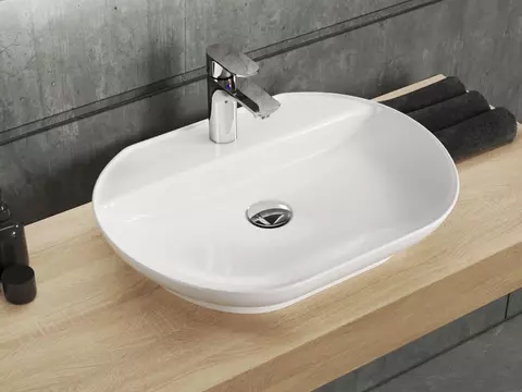 Waschbecken Aufsatzwaschtisch 55cm - Le Flor - 6.31.55.1.NO
