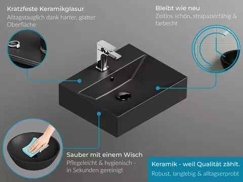 Duo Badmöbel 172, Weiß Hochglanz Lackiert,...