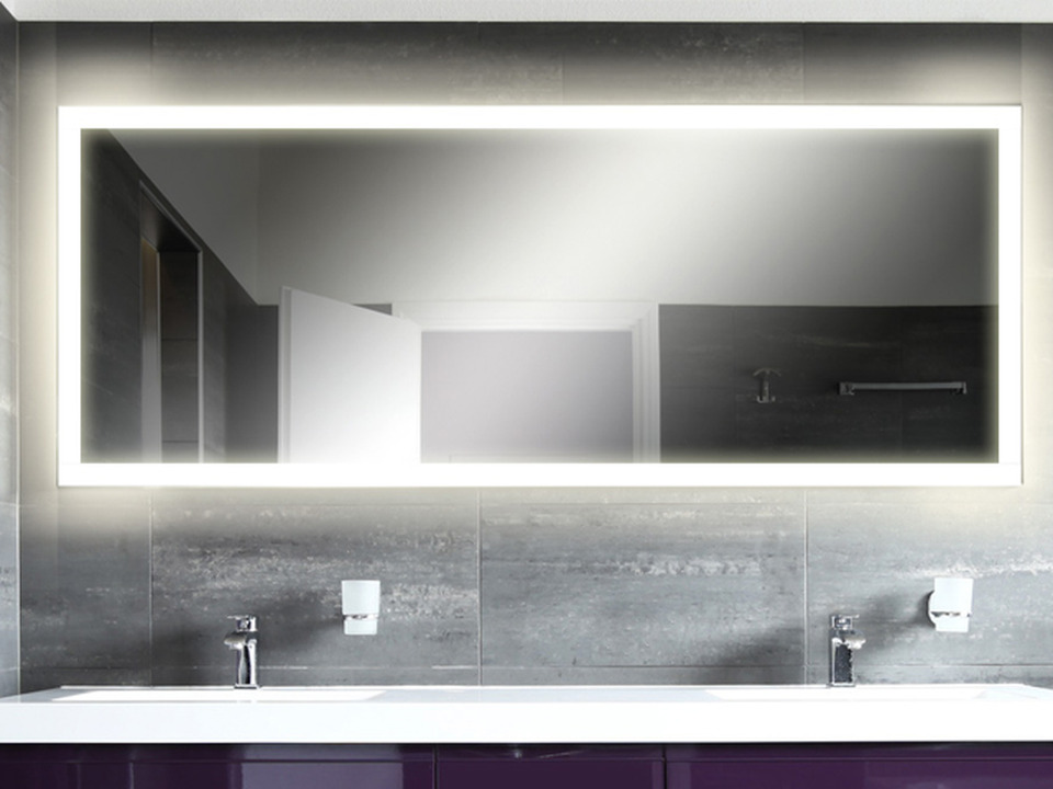 Aqua Bagno LED Bad Spiegel f&uuml;r Badm&ouml;bel 1200x700mm SPH103