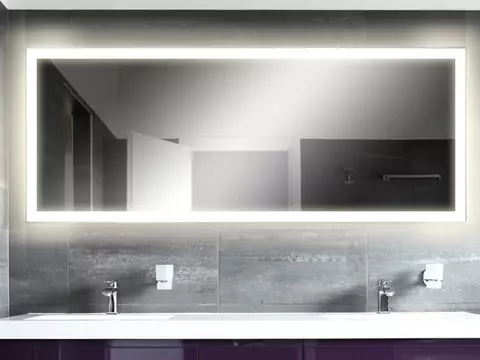 Aqua Bagno Badezimmerspiegel mit LED-Beleuchtung nach...