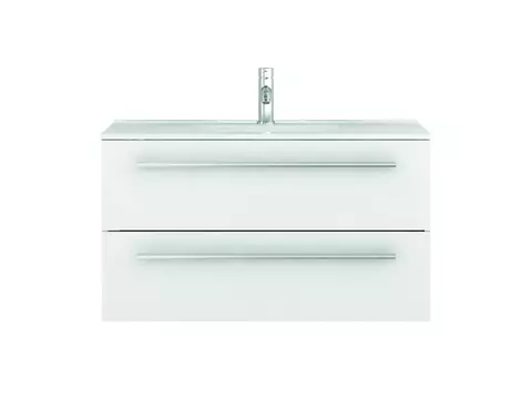 Aqua Bagno Badmöbel-Set 90cm inkl. Unterschrank und...