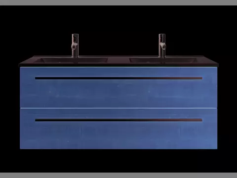 Aqua Bagno Badmöbel-Set 120cm inkl. Unterschrank und...