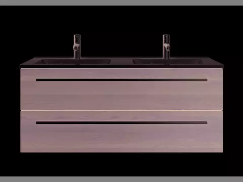 Aqua Bagno Badmöbel-Set 120cm inkl. Unterschrank und...