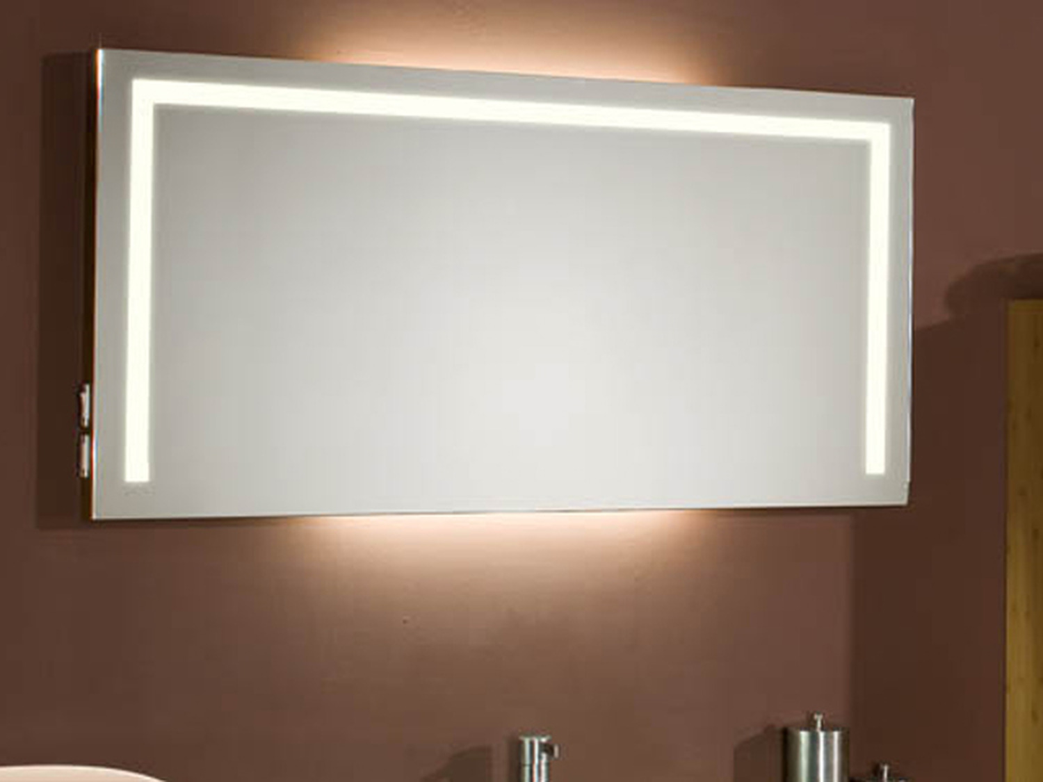 Aqua Bagno Badezimmerspiegel mit LED-Beleuchtung nach Ma&szlig; SPH-93