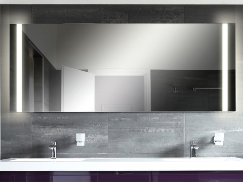 Aqua Bagno Badezimmerspiegel mit LED-Beleuchtung nach...
