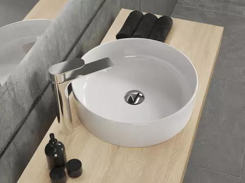 Waschbecken Aufsatzwaschtisch 42cm - Bianzo -...