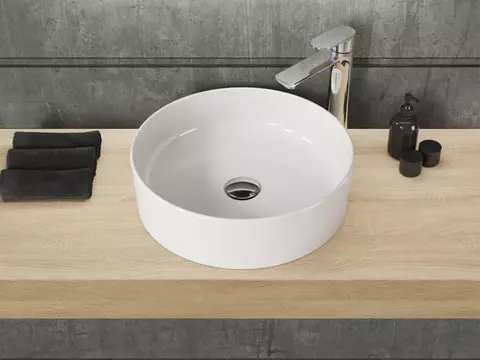 Waschbecken Aufsatzwaschtisch 42cm - Bianzo -...