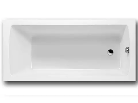 Schröder Badewanne rechteck weiß, 150x70x40 cm...