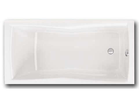 Schröder Badewanne rechteck weiß, 150x75x45,5 cm Bari150