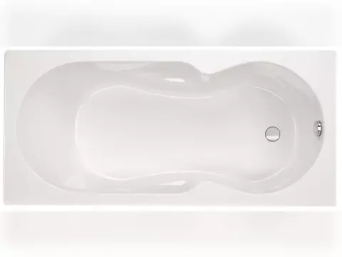 Schröder Badewanne rechteck weiß, 160x80x42,5...