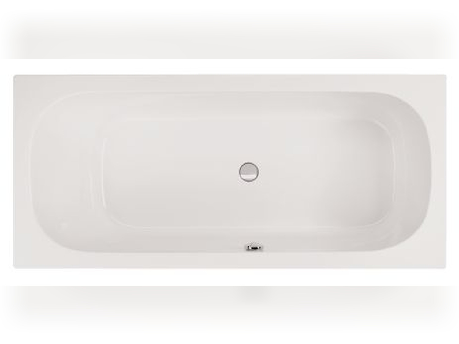 Schr&ouml;der Badewanne rechteck wei&szlig;, 170x75x45cm Aruba170(L)