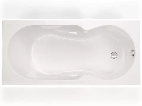Schröder Badewanne rechteck weiß,...
