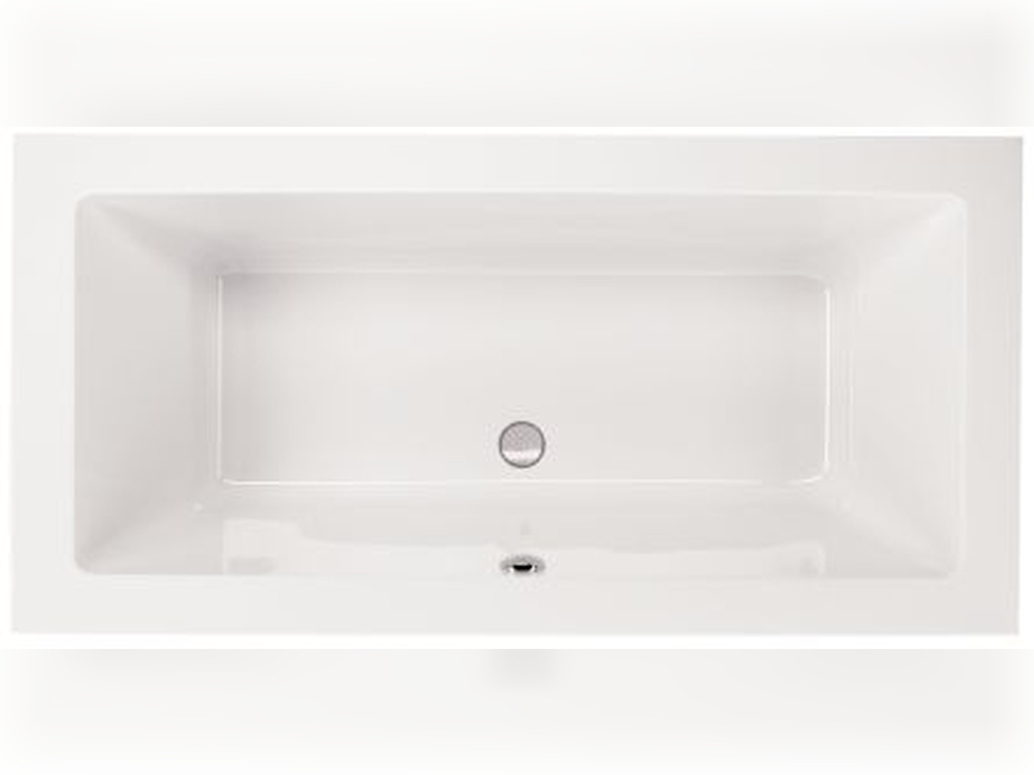 Schr&ouml;der Badewanne rechteck wei&szlig;, 175x80x48cm Lupor175