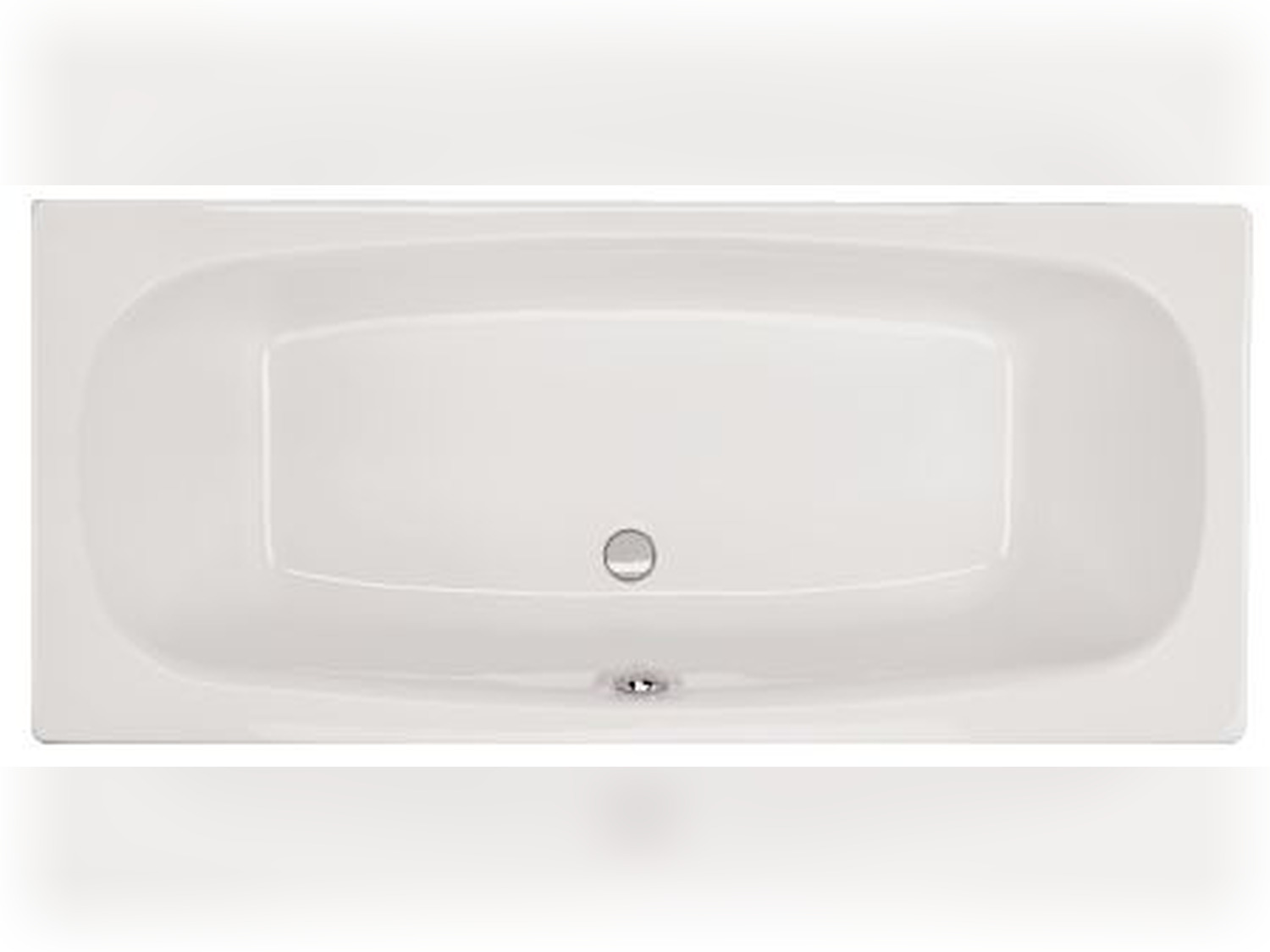Schr&ouml;der Badewanne rechteck wei&szlig;, 180x80x42cm Acapulco180