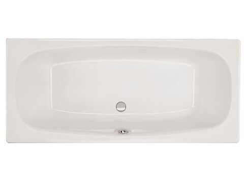 Schröder Badewanne rechteck weiß, 180x80x44cm Martinique