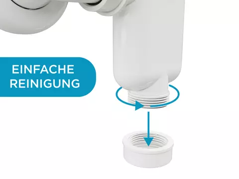 Aqua Bagno Raumsparsiphon für Badmöbel...