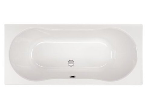 Schröder Badewanne rechteck weiß, 180x80x43cm Lizz