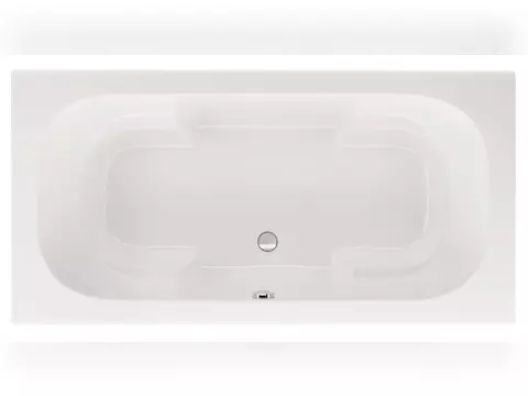 Schröder Badewanne rechteck weiß, 180x90x48,5...