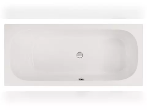 Schröder Badewanne rechteck weiß, 190x80x45cm...