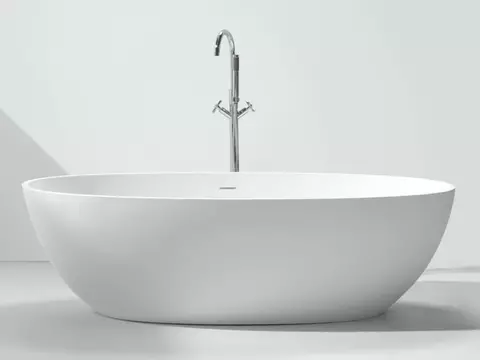 Aqua Bagno freistehende Badewanne Lounge - Corian,...