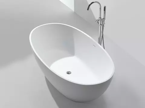 Aqua Bagno freistehende Badewanne Lounge - Corian,...