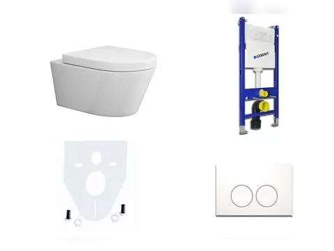 Geberit & SSWW WC-Set.08 Spülkasten UP100...