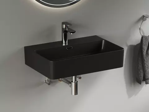 Aqua Bagno Pure Essence Waschbecken 61cm Keramik weiß