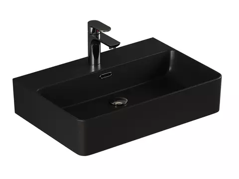 Aqua Bagno Pure Essence Waschbecken 61cm Keramik weiß