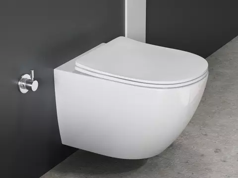 Wand Dusch WC Taharet - spülrandlos - mit...