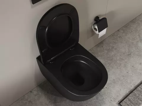 Aqua Bagno Spülrandloses WC Silk inkl. WC-Sitz