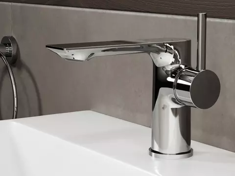 Aqua Bagno Waschtischarmatur PureEssence Chrom