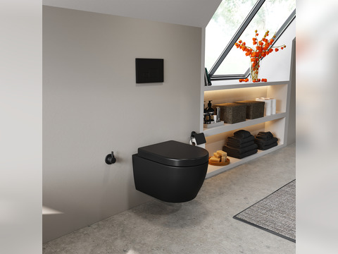 Aqua Bagno Cocon 2.0 Design Hänge-Dusch-WC...