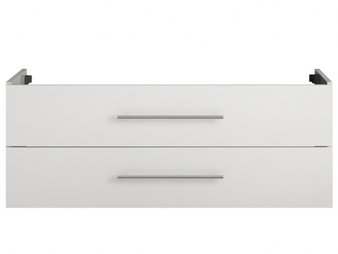 Flex Waschtischunterschrank 120, Weiß Hochglanz...