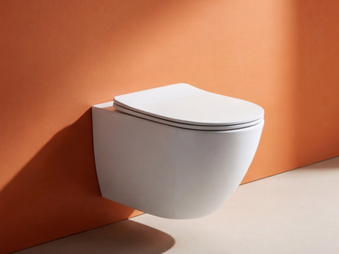 Aqua Bagno Design Hänge-WC mit Aqua Silent...