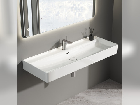 Waschbecken Aufsatzwaschtisch 120cm - Venus - 37.30.120.1