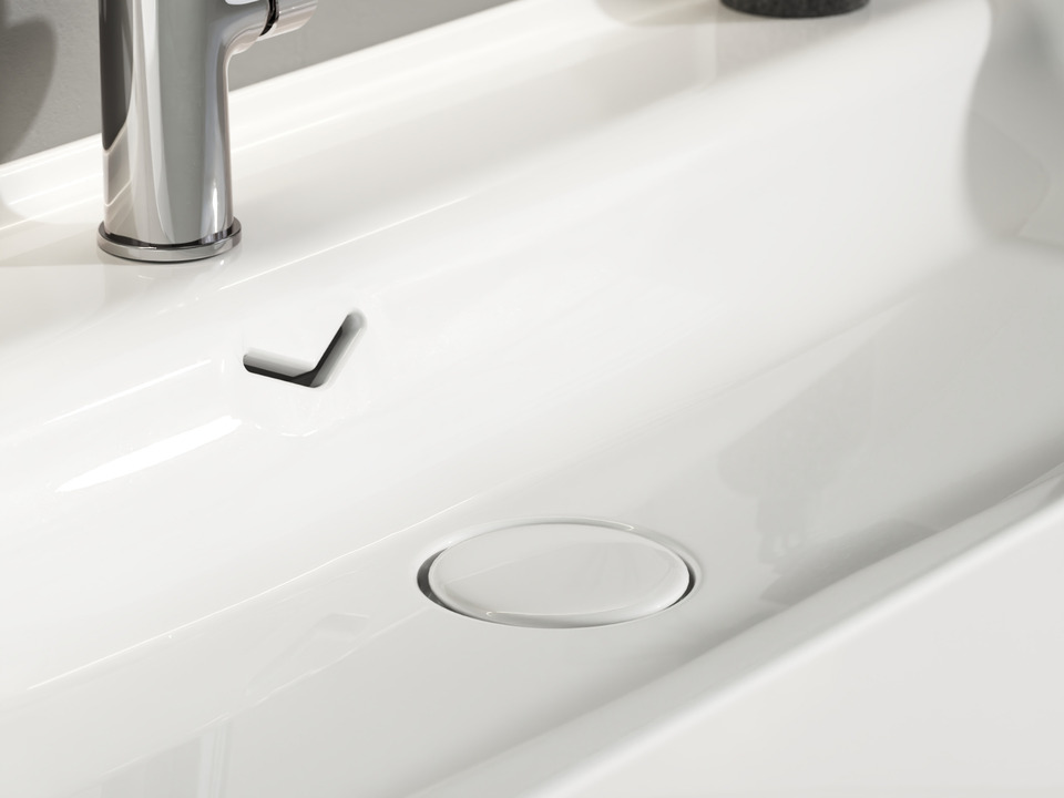 Waschbecken Aufsatzwaschtisch 100cm - Venus - 37.30.100.1