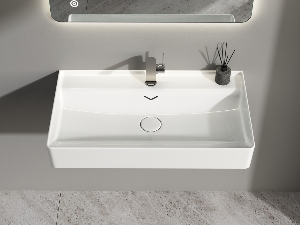Waschbecken Aufsatzwaschtisch 80cm - Venus - 37.30.80.1