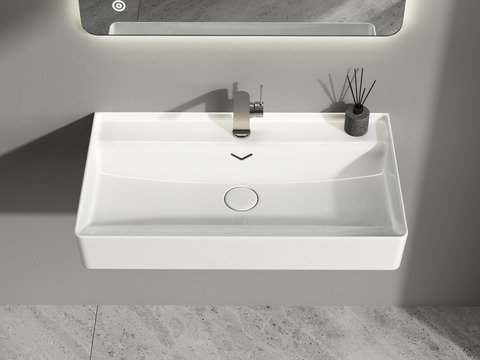 Waschbecken Aufsatzwaschtisch 80cm - Venus - 37.30.80.1