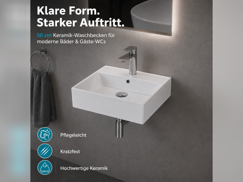 Waschbecken Aufsatzwaschtisch 81cm - Loft Air - 10.14.30.017.01