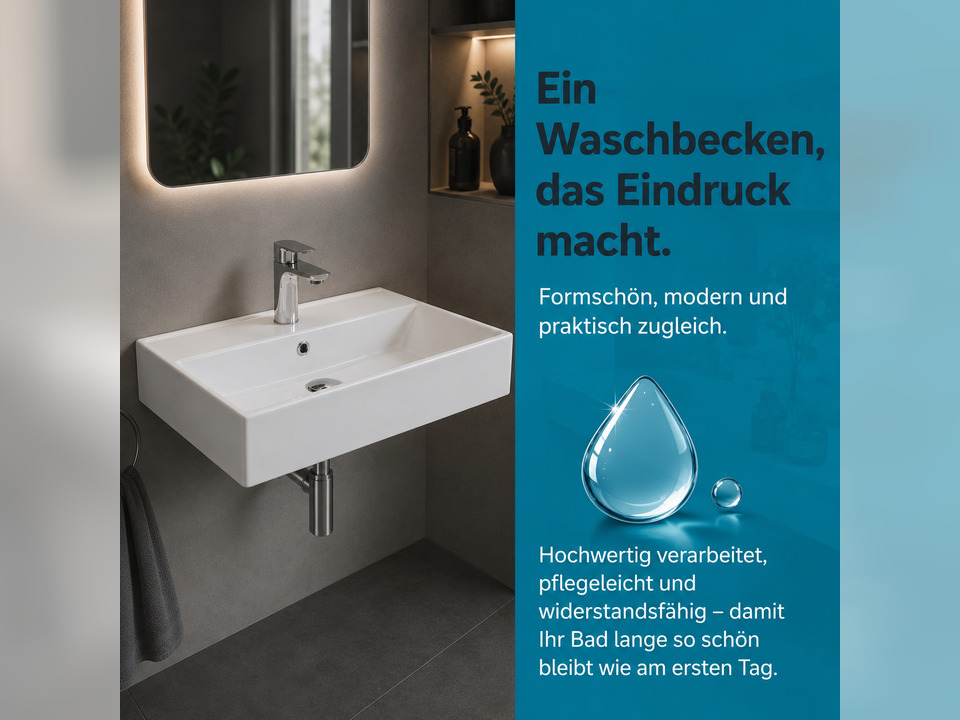 Waschbecken Aufsatzwaschtisch 61cm - Loft Air - 10.14.30.018.01