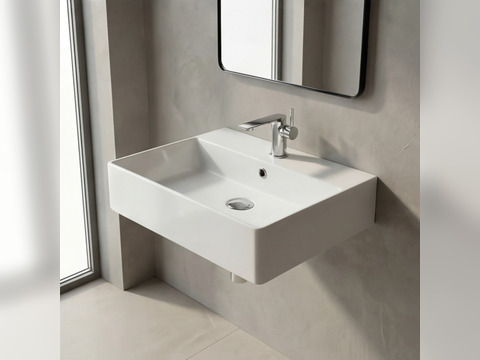 Waschbecken Aufsatzwaschtisch 61cm - Loft Air -...