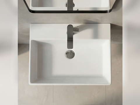 Waschbecken Aufsatzwaschtisch 61cm - Loft Air -...