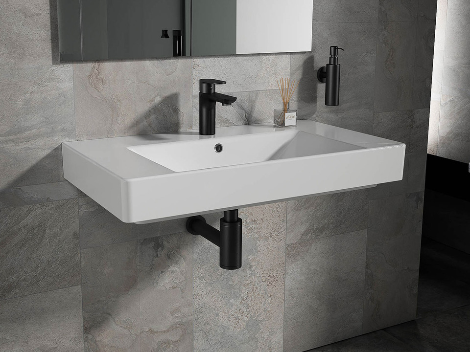 Waschbecken 81cm - Quadra Soft - KP.80