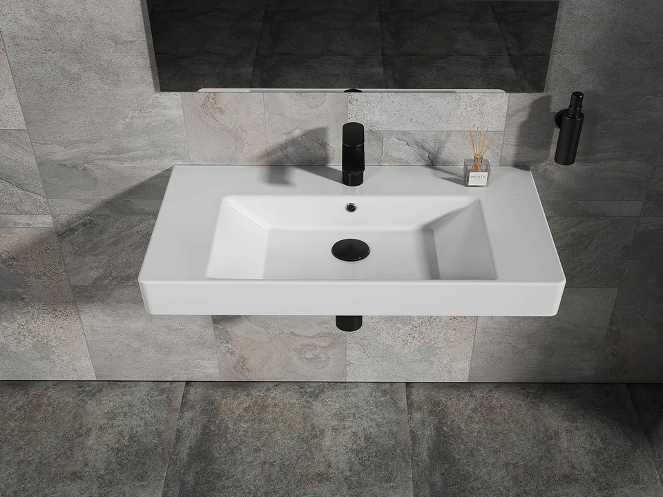Waschbecken 81cm - Quadra Soft - KP.80