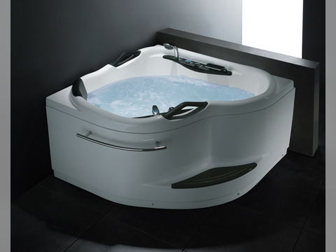 Whirlpool 140cm Eck-Badewanne MEXIKO Comfort