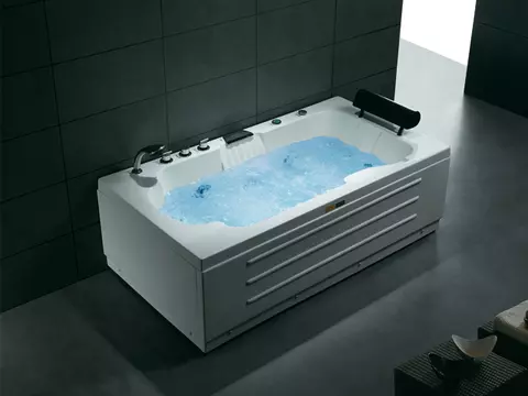 Whirlpool 170cm Rechteck-Badewanne CALIFORNIA Comfort