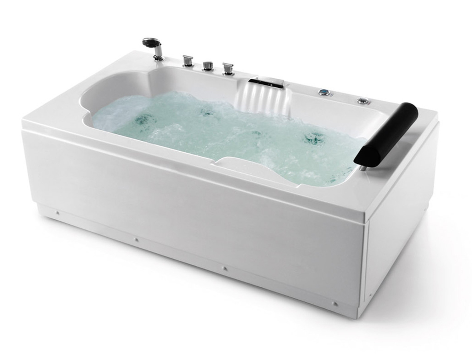 Whirlpool 170cm Rechteck-Badewanne CALIFORNIA Comfort