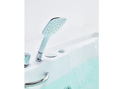Whirlpool 180cm Rechteck-Badewanne MONACO Comfort