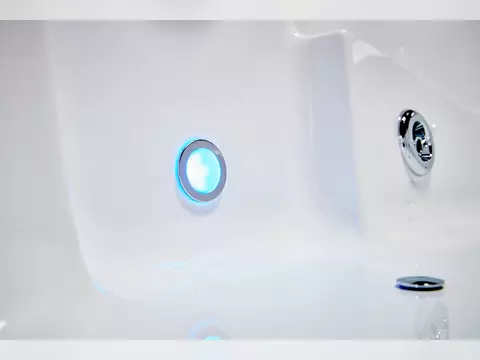 Whirlpool 190cm Rechteck-Badewanne LIVERPOOL Comfort
