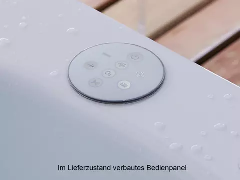 Whirlpool 190cm Rechteck-Badewanne LIVERPOOL Comfort